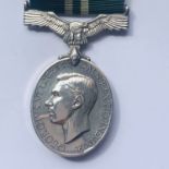 A George VI Air Efficiency Award engraved to 749039 Sgt A L Tansley, RAFVR