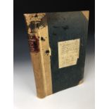 A "Journal for the Use of Midshipmen and Seagoing Naval Cadets" having been completed by one M L