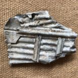 Fragments of Luftwaffe Junkers Ju 52 corrugated aluminium fuselage collected at Crete and from the