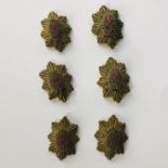 Coldstream Guards officers' bullion rank pips