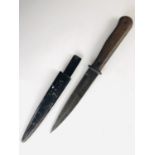 A German Third Reich Wehrmacht issue trench knife