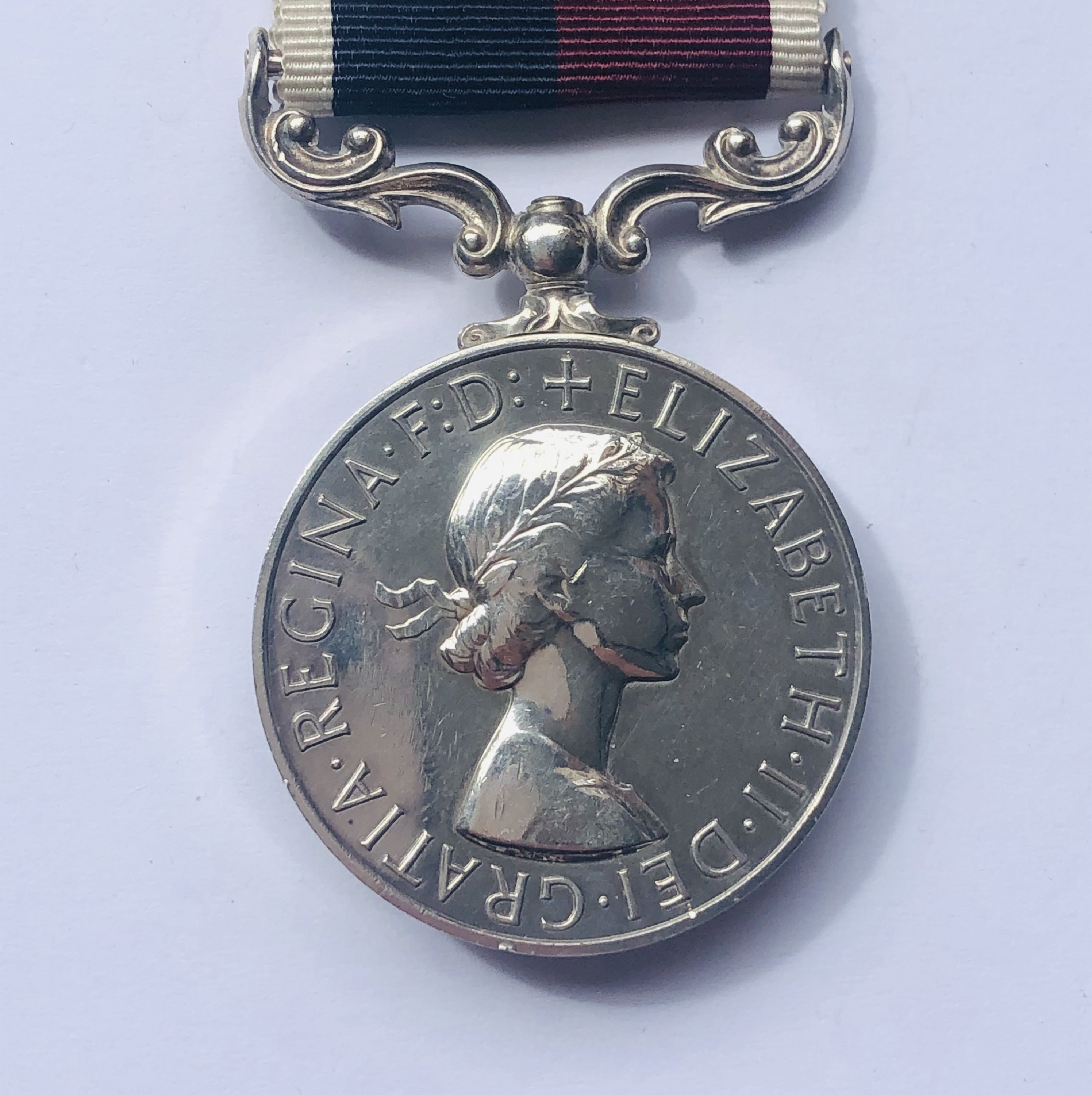 A QEII RAF Long Service and Good Conduct Medal to 640021 Sgt G A Robertson, RAF