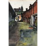 Margaret Walsh (20th century) A series of seven street views depicting the old lanes around