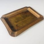 A copper ashtray fabricated from metal salvaged from the Imperial German U-boat / submarine "