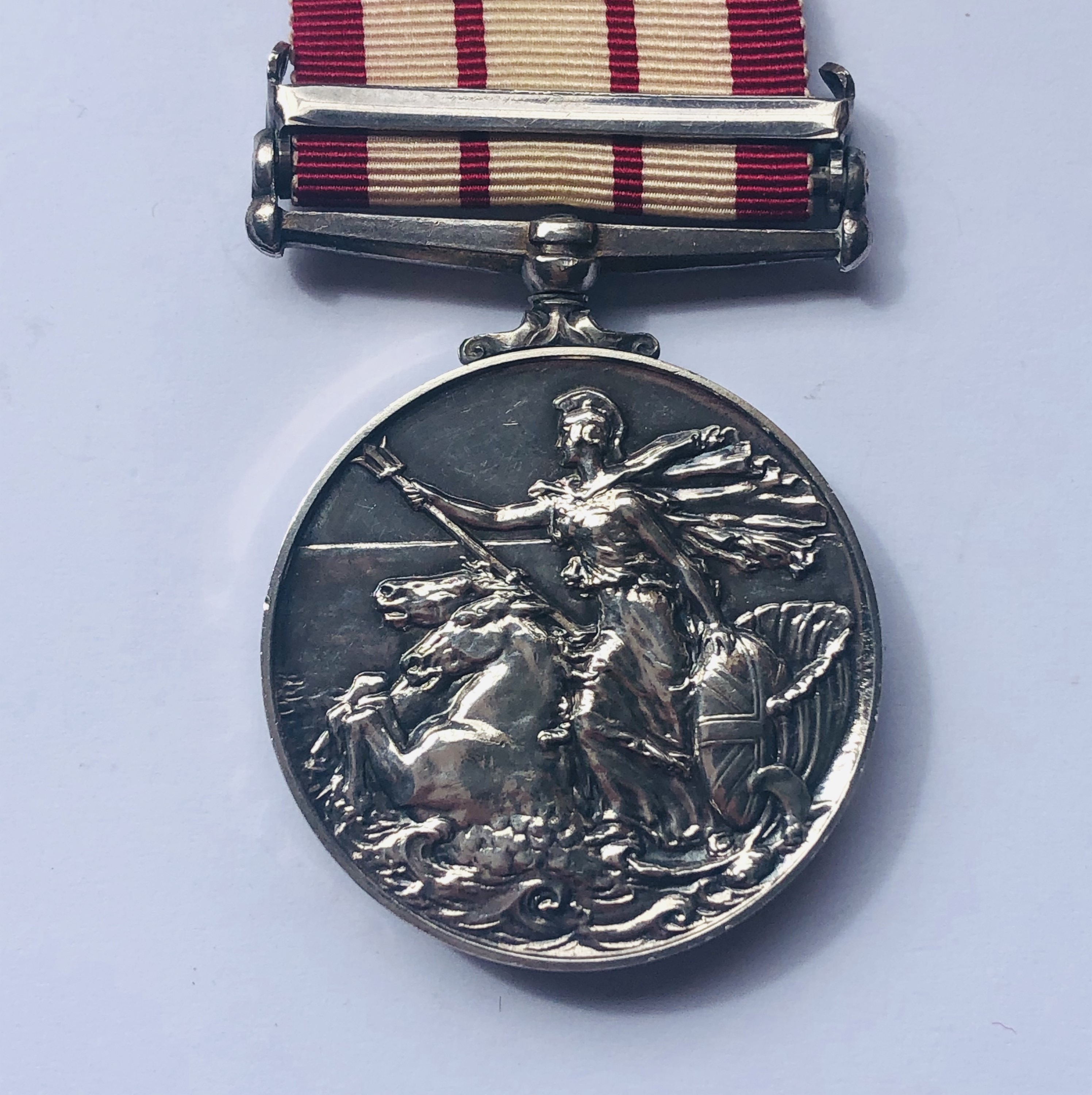 A QEII Naval General Service Medal with Near East clasp to D / K 939711 E E Birkinshaw, M (E) 1 RN - Image 2 of 3