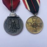 German Third Reich Eastern Front and War Merit Medals