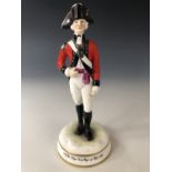 A Michael Sutty limited edition porcelain figure "4th (The King's Own) Regt of Foot, 1792", number