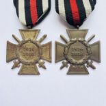 Two German Third Reich Honour Crosses