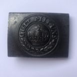 An Imperial German Model 1915 belt buckle