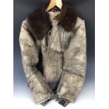 A Luftwaffe winter-weight fleece flying jacket