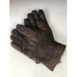 A set of Luftwaffe flying gloves