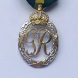 A George VI Territorial Decoration, engraved 1951