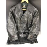 A German Collection "Aero Leder Kleidung" leather flying jacket, circa 1940s