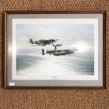 After Robert Taylor (20th Century) The Memorial Flight, pencil signed by Norman Jackson and