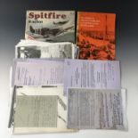 A quantity of facsimile Second World War official documents pertaining to the RAF, related