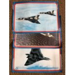 Three 1970s RAF Lincoln Open Day souvenir poster / programmes depicting Vulcan jet bombers in