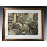 F*** R*** Batters (19th century) An imagined Elizabethan Spanish Armada period street scene with a