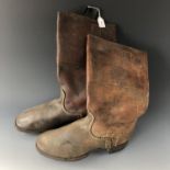 A pair of early 20th Century military jack boots by Lloyd