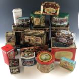 Vintage Japanned and advertising tins