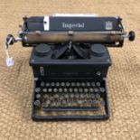 An Imperial 55 typewriter, circa 1940s