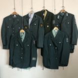 Six post-War German Police / Deutsche Polizei tunics etc