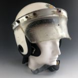 A post-War German Bundesgrenzschutz / Border Police / Polizei riot helmet