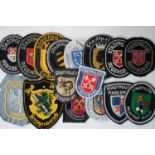 A quantity of German Police / Deutsche Polizei embroidered unit badges