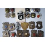 A quantity of German Police / Deutsche Polizei enamelled unit badges