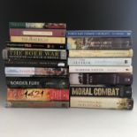 A quantity of books on military and wider history, travel and exploration