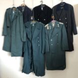 Six post-War German Police / Deutsche Polizei greatcoats