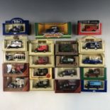 Nineteen boxed Days Gone and Models of Yesteryear Advertising Vans etc