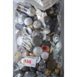 A large quantity of Police and other buttons