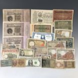 Weimar German hyper-inflation, Thomas de la Rue specimen and other banknotes