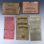 Second World War ration and clothing books