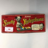 A 1960's Sooty Junior xylophone
