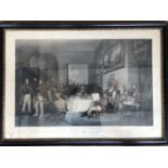 After Sir Francis Grant (1802-1878) The Melton Breakfast, engraved by Charles Lewis, in Hogarth