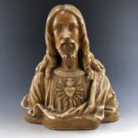 An Italian plaster bust of Christ, second quarter 20th Century, 26 cm