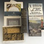 A quantity of books on the Romans and Hadrian's Wall together with Ordnance Survey maps of Roman
