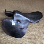 A vintage Wycheley racehorse saddle