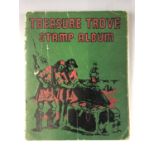 A Rapkin Ltd "Treasure Trove" stamp album and contents