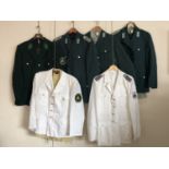 Six post-War German Police / Deutsche Polizei tunics