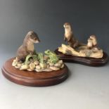Two Border Fine Art otters
