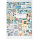 A modern stock book containing used GB definitives, including QV, KEVII, KGV, KEVIII, KGVI and