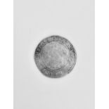 An Elizabeth I silver Halfcrown coin, mintmark A, 1583-5