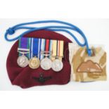 A Parachute Regiment Northern Ireland, Afghanistan and Iraq campaign medal group, to 25101442 Pte