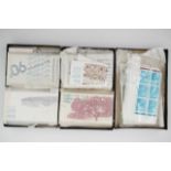 A collection of GB QEII stamp booklets and "Machin" cylinder blocks