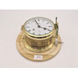 A Shatz Royal Mariner bulkhead clock