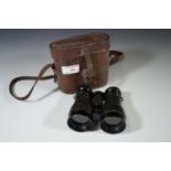 Cased 19th Century field glasses