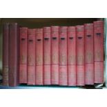 A ten volume "History of the Great War" published by Caxton, together with a two-volume history of