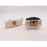 Crested china Keswick Coach and Black Diamonds from Barnsley Tender